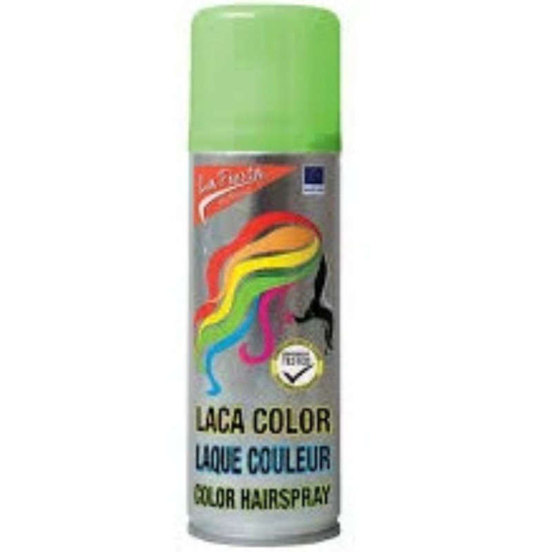Laca pelo verde claro 125ml  Disfraces Ducaval