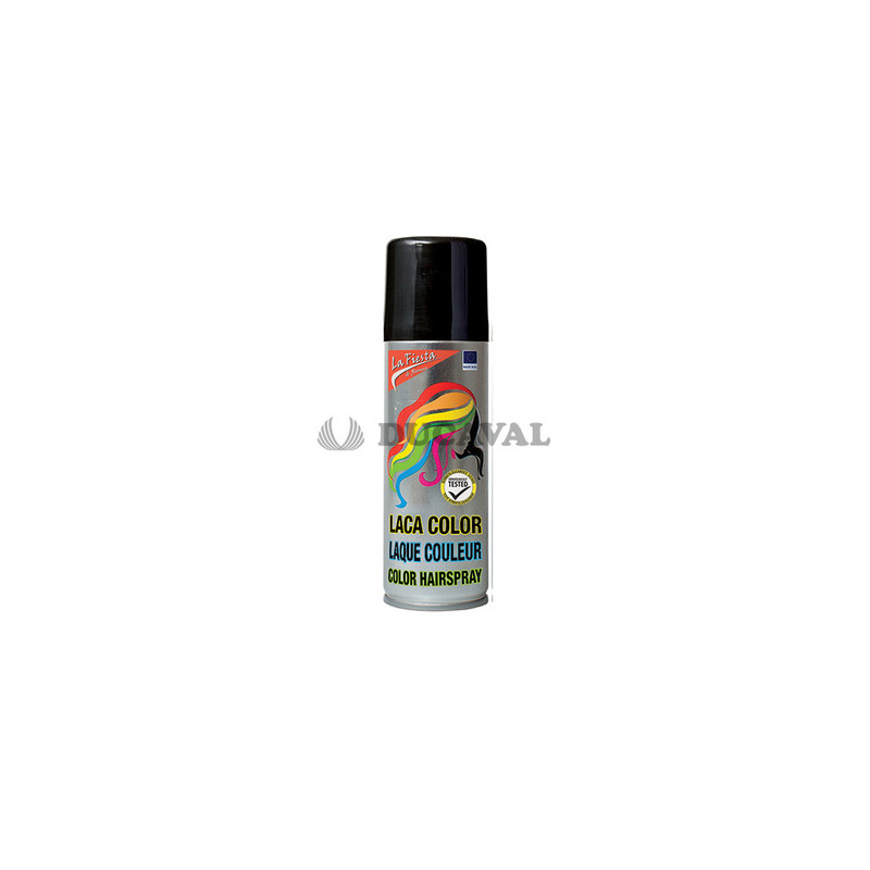 Laca pelo negro 125ml  Disfraces Ducaval
