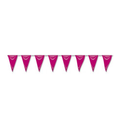 Bandera triangulo rosa 20x30 25M | Ducaval | Envíos 24/48 horas