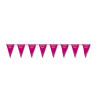 Bandera triangulo rosa 20x30 25M | Ducaval | Envíos 24/48 horas
