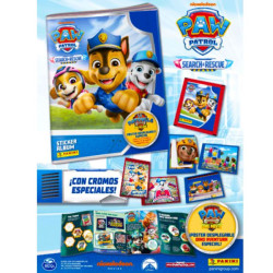 Álbum + 4 sobres Paw Patrol 12 | Ducaval | Envías 24/48 horas 