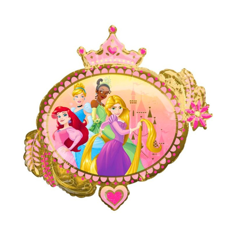 Globo foil Princesas P38  Disfraces Ducaval