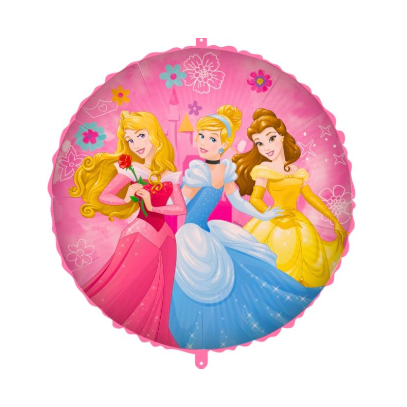 Globo foil Princesas 18" 45cm I Ducaval I Envíos 24/48 horas