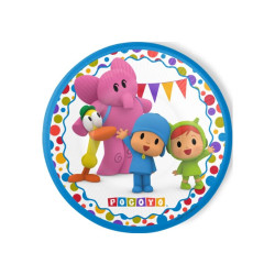 Plato Pocoyo y Nina 23cm 8u | Ducaval | Envíos 24/48h
