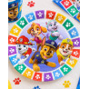 Platos Patrulla Canina 23cm 8und | Ducaval | 24/48 horas