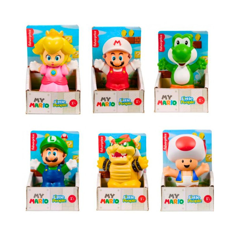 Sobre 3D figuras Súper Mario Bross | Ducaval | Envías 24/48 horas 