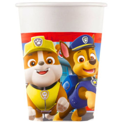 Vasos papel 200ml patrulla canina I Ducaval | Envíos 24/48 horas