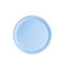 plato llano azul BIODEGRADABLE 20.5cm 10ud | Ducaval | Envios 2448 h