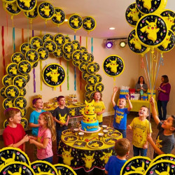 Globo foil Pokemon negro 43cm | Ducaval | Envios 24/48 horas 
