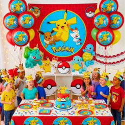 Globol foil Pokemon con cinta y peso 46cm | Ducaval | Envías 24/48 ho