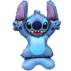 Globo foil forma Stitch con base  | Ducaval | Envías 24/48 horas 