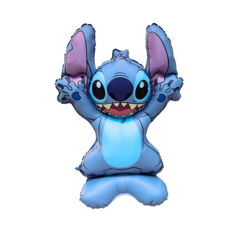 Globo foil forma Stitch con base  | Ducaval | Envías 24/48 horas 