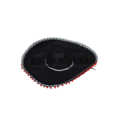 Gorro mariachi negro  Disfraces Ducaval