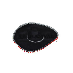 Gorro mariachi negro  Disfraces Ducaval