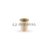 Vaso 8 Oz papel kraft 240ml (50 unidades)  Disfraces Ducaval