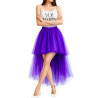 Tutú victoriano gótico morado 80cm | Ducaval | Envías 24/48 horas 