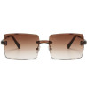 Gafas cristal cuadrado marrón | Ducaval | Envías 24/48 horas 