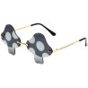 Gafas forma seta patilla metal negro | Ducaval | Envías 24/48 horas 