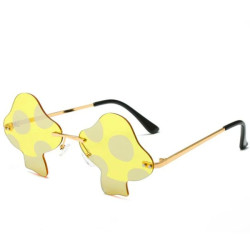 Gafas forma seta patilla metal amarilla | Ducaval | Envías 24/48 hora