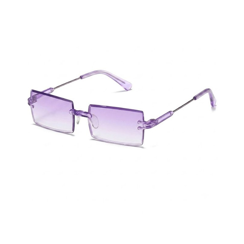 Gafas cristal cuadrado morado | Ducaval | Envías 24/48 horas 