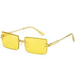 Gafas cristal cuadrado amarillo | Ducaval | Envías 24/48 horas 