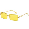 Gafas cristal cuadrado amarillo | Ducaval | Envías 24/48 horas 