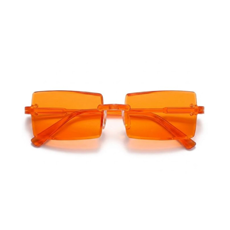Gafas cristal cuadrado naranja | Ducaval | Envías 24/48 horas 
