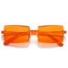 Gafas cristal cuadrado naranja | Ducaval | Envías 24/48 horas 