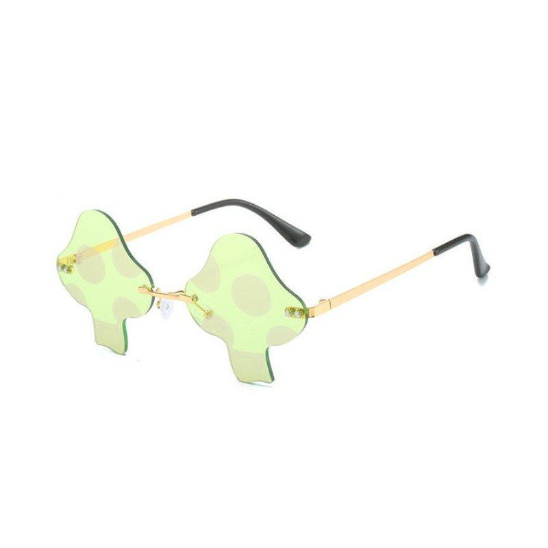 Gafas forma seta patilla metal verde | Ducaval | Envías 24/48 horas 