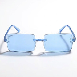 Gafas cristal cuadrado azul | Ducaval | Envías 24/48 horas 