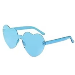Gafas corazón azul | Ducaval | Envías 24/48 horas 
