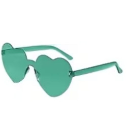 Gafas corazón verde| Ducaval | Envías 24/48 horas 