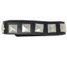 Collar punk negro 44cm |Ducaval | Envíos 24/48 horas