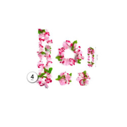 Conjunto hawaiano fucsia/rosa 4 pcs | Ducaval | Envíos 24748 horas