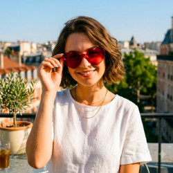 Gafas corazón rojo  | Ducaval | Envías 24/48 horas 