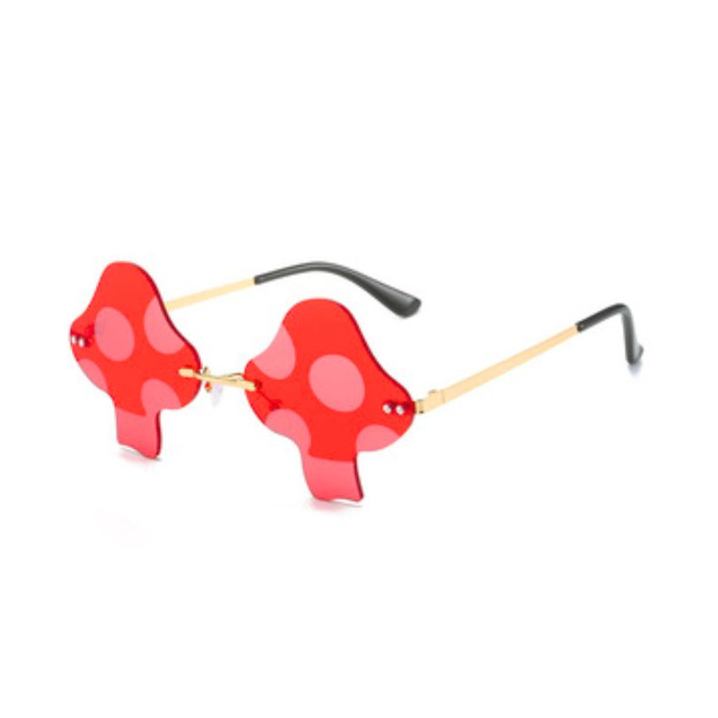 Gafas forma seta patilla metal rojo | Ducaval | Envías 24/48 horas 