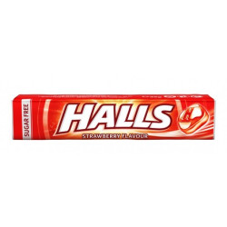 Halls fresa sin azúcar  Disfraces Ducaval envios 24/48 horas