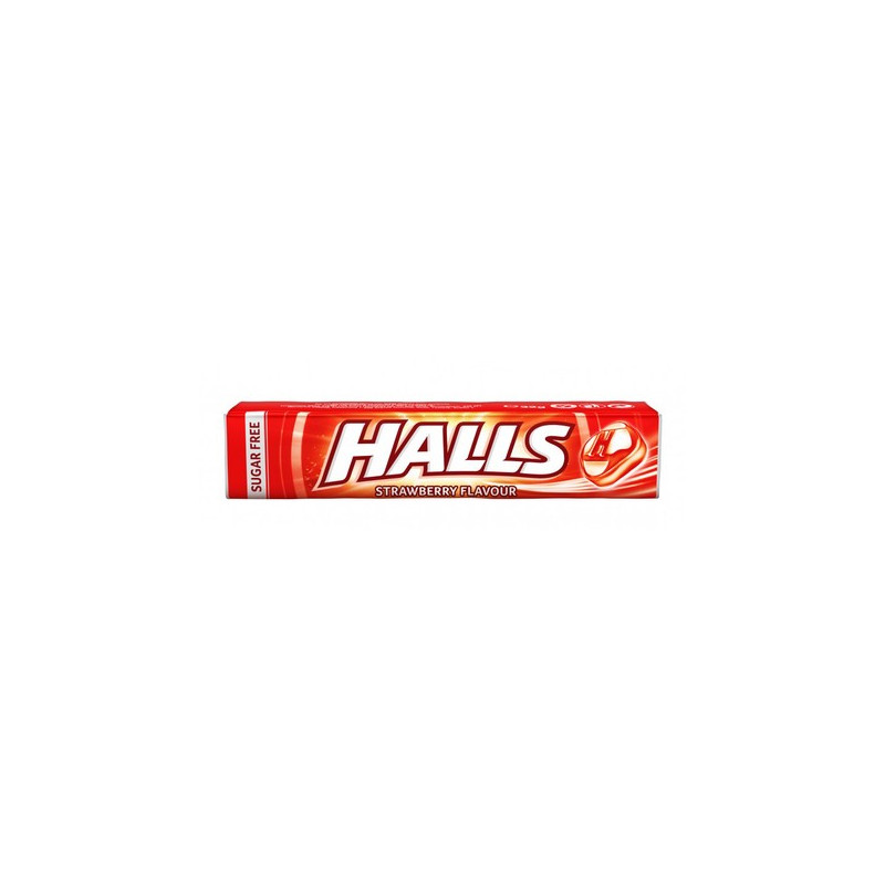 Halls fresa sin azúcar  Disfraces Ducaval envios 24/48 horas