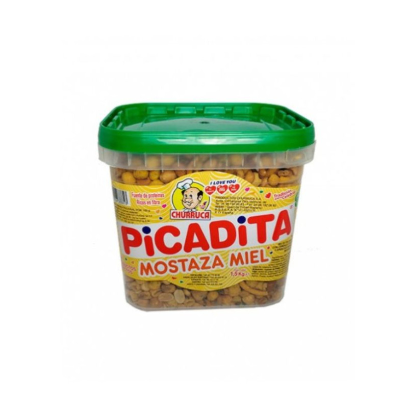 Picadita mostaza miel bote 1,5kg | Ducaval |Envíos 24/48 horas