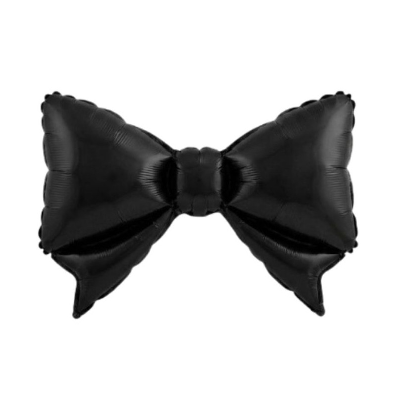 Globo foil mini lazo negro 14"| Ducaval | Envías 24/48 horas 