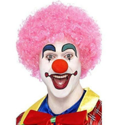 Peluca Payaso Rosa | Ducaval | Envíos 24/48h