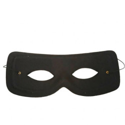 Antifaz zorro negro