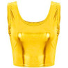 Crop top oro metalizado | Ducaval | Envías 24/48 horas 