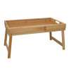 Bandeja bambú con patas 47x27x22.5cm | Ducaval | Envías 24/48 horas 
