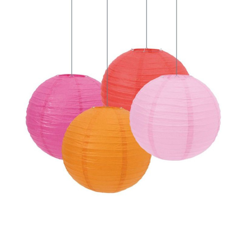  Farolillo colores calidos 25cm | Ducaval | Envíos 24/48 horas