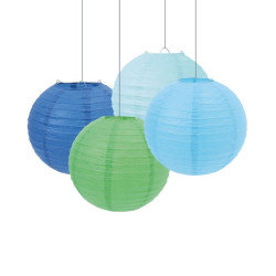 Farolillo colores frios 25cm | Ducaval | Envíos 24/48 horas