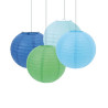 Farolillo colores frios 25cm | Ducaval | Envíos 24/48 horas