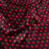 Pañuelo negro lunar rojo | Ducaval | Envías 24/48 horas 