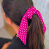 Pañuelo fucsia lunar blanco | Ducaval | Envías 24/48 horas 