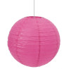 Lámpara papel esfera fucsia 1ud I Ducaval I Envíos 2448h